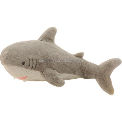 China Custom Soft Animal Cartoon Pattern Pillow Toy Small Big Size Undersea Shark Whale Plush Pillow Stuffed Toy for sale