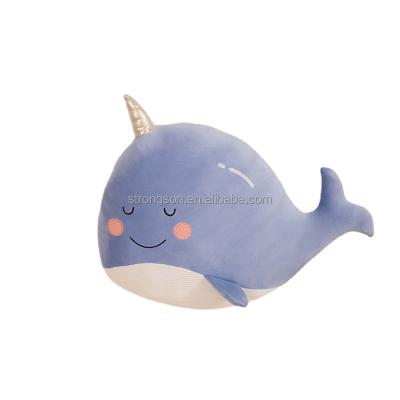 China Custom Soft Plush Toy Small Big Size Undersea Pillow Cartoon Animals Pattern Pillow Stuffed Toy Dolphin Whale for sale