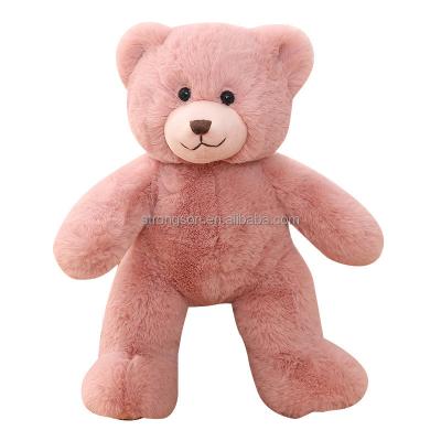 China Animals Small Teddy Bear With Key Chain Bracelets Plush Toy Stuffed Animal For Kids Babies Brown Pink White for sale