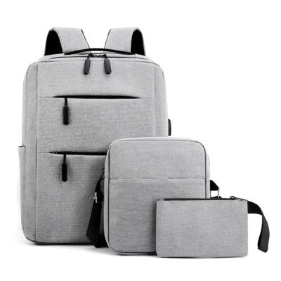 China With USB Large Capacity Laptop Bag Backpack With USB Filling Business Backpack Logo Laptop Bag Customized Large Capacity For Daily Use for sale