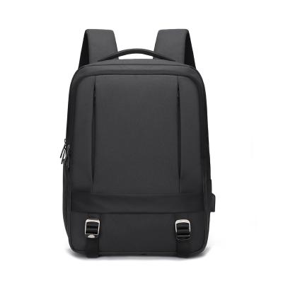 China With Custom USB 2022 Fashion Computer USB Backpack Multi Pocket Mens Business Conference Travel New Unisex Notebook Backpack for sale