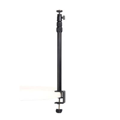 China PORTABLE Aluminum Monopod Desktop C Clamp Mount Stand For Camera Smartphone LED Video Light for sale