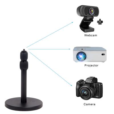 China New PORTABLE heavy duty aluminum webcam livestream lightweight mobile desktop stand for sale