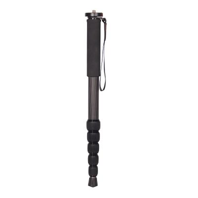 China 6 Section 2000mm Carbon Fiber Camera Tripod Monopod PORTABLE Compact Light Weight for sale