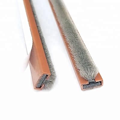 China 10*4mm Modern Fireproof Door Seal Strip Brush for sale