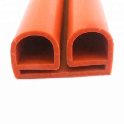 China Fixture& Double Sealing E Type Cold Storage Door Seal Strips for sale