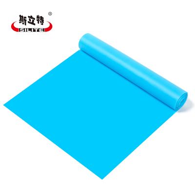 China Yoga High Stretch Workout Elastic Band Long Flat Wide Resistance Band for sale