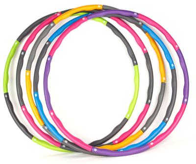 China Keep Healthy Hot Selling Customize Fitness Ring Hoops Plastic Polynesian Dance Ring Hoops Plastic Kids Weighted for sale