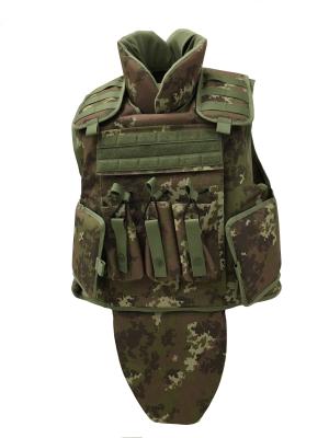 China NIJ IIIA+ High Protection Heavy Armor Bulletproof Vest Camouflage Color for sale