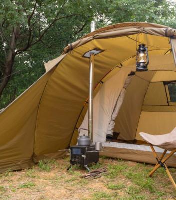 Chine Prix ​​d'usine de poêle à bois de camping en plein air en acier portable OEM à vendre