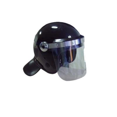 China Heavy Anti Riot Helmet High Protection Level Long Lasting Black  Color for sale