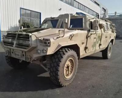 China 8-Seater Military Protected Vehicles with EFI and 380mm Obstacle Crossing Height for sale