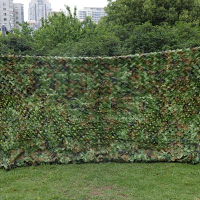 China 150D 210D Dubbellagig polyester Duurzaam camouflage net Outdoor Auto Garnished Outdoor Sunshade Net Te koop