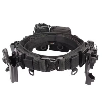 China Holster Accessories Outdoor Security Combat Tactical Belt Buckle With 11 Pouches for sale