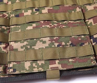 China Confortable chaleco táctico militar de nylon ajustable negro con placas NIJ IIIA/III/IV en venta