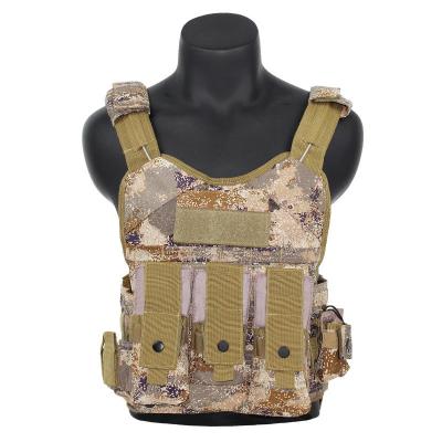 China Ghost Tactical Vest Multifunctional Wear-resistant With Bulletproof Panel Outdoor Training Suit Eight-piece Camouflage for sale