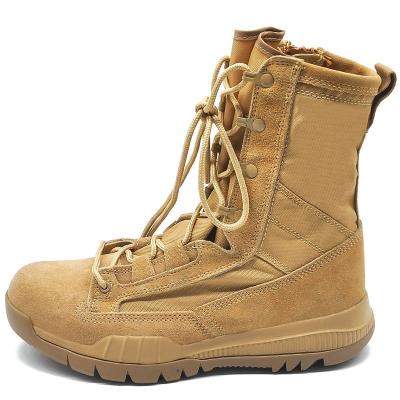 Chine Chaussures de combat en caoutchouc chaussures de combat en caoutchouc en cuir noir chaussures tactiques pour hommes à vendre