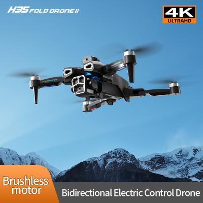 China Profissional 4K HD ESC Dual Camera Mini Drone H35 Flow Óptico sem escova WIFI Quadcopter Remote de Evitar Obstáculos à venda