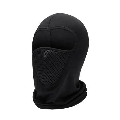 China Balaclava tática máscara facial preto Balaclava tática customizada para homens esportes ao ar livre viagens à venda