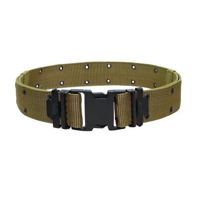 China Khaki Waterproof  Quick Release PP Webbing Belt Duty Belt Tactical For Outdoor Training And Hiking for sale