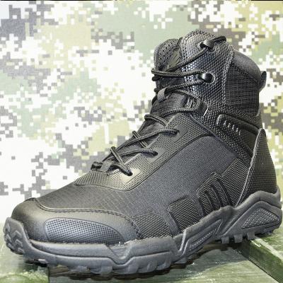 China Botas militares y botas tácticas para hombres, CoolMax Combate táctico de cuero duradero Utilidad de trabajo de excursión al aire libre Asalto Boo en venta