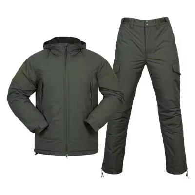 China Portable Waterproof Cold-Proof Suit Outdoor Warm Cotton Clothing Training Uniform for sale