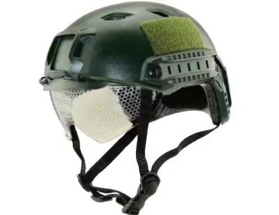 China SZXX Tactical Helmet with Visor for Tactical Training Weather Resistance for sale