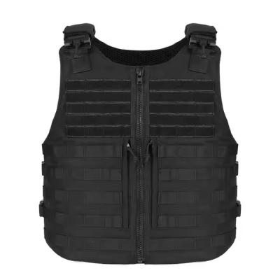 China Tactical Vest Factory Oxford Black Men Training Vest Hunting Molle Plate Carrier Tactical Duty Vest for sale