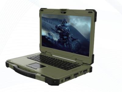 China Militar reforçar notebook, reforçar labtop, 14 polegadas Single Screen Rugged laptop portátil à venda