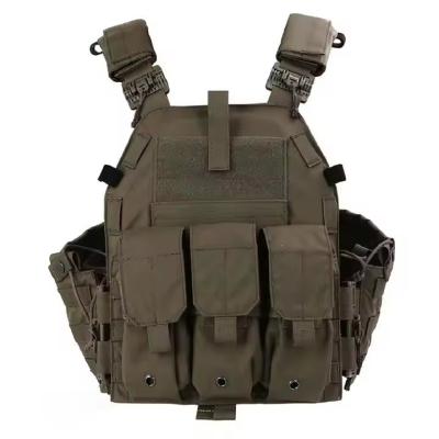 China Quick Release Style Vest Camo Modular Chest Set for outdoors Breathable Paintball Game for sale