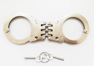 China Leger	Anti het Materiaalpolitie Scharnierend Handcuffs van de Relpolitie Nachtslot Te koop