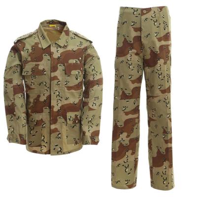 Chine 6 équipement militaire tactique uniforme du désert BDU de couleur respirable à vendre