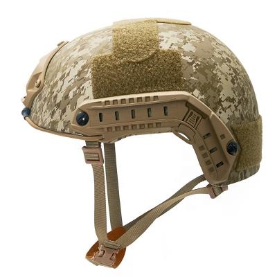 China Casco balístico rápido táctico militar del Headwear IIIA .44 Ach de Aramid en venta