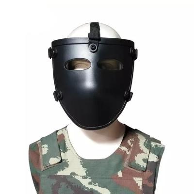 Chine Plein masque de protection 280mm*185mm d'anti d'émeute PE à l'épreuve des balles d'équipement à vendre