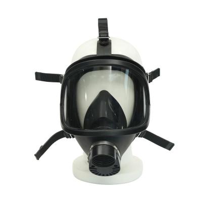 Cina Maschera antigas di gomma naturale del fronte pieno dell'esercito militare con la scatola metallica MGM01 del filtro in vendita