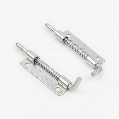 China Modern Xk1009 -60-304 One Pair Industrial Concealed Removable With Spring Pin Locks 304 Stainless Steel Revolve Hinge for sale