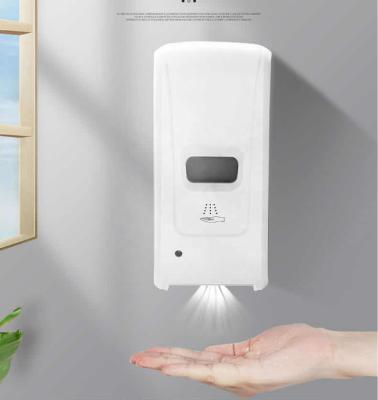 China Foam Soap Dispenser 1000ml Alcohol Mist Spray Touch Free Automatic Sensor Hand Sanitizer Machine Wall Mounted Dispenser for sale