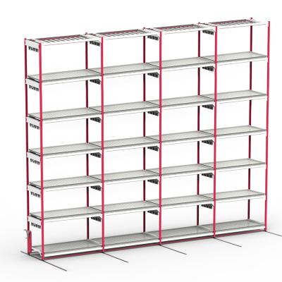 China Improve Efficiency Vertical Grow Racks Complete Commercial Horticulture Vertical Grow Systems Growing Racks for sale