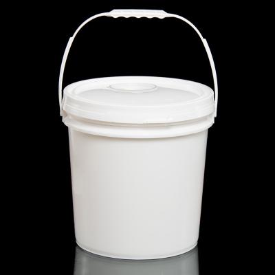 China Paint 10 Liter PP Plastic Buckets With Spout Lids for sale