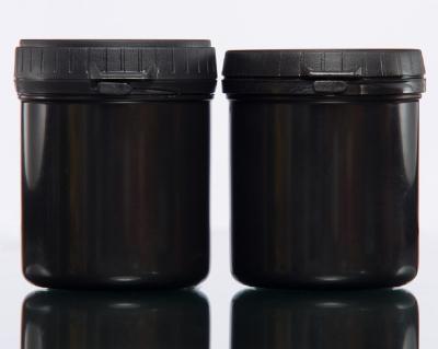 China Paint Ink Plastic Round 0.3 Liter Containers With Lid for sale