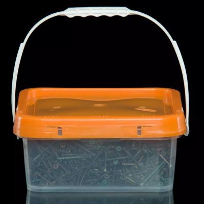 China Metal Processing Products Square Plastic Bucket for sale