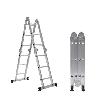 China Industrial Professional aluminum extension folding ladder multipurpose warehouse stairs for sale