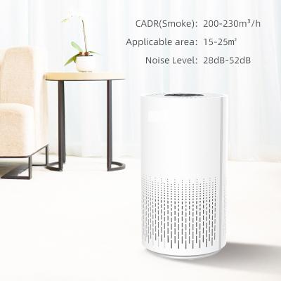 China Wholesale UV Sterilization CE Certificated PM2.5 HEPA Air Filter Smart Home Smart Tuya Wifi Original True Air Purifier For Room for sale