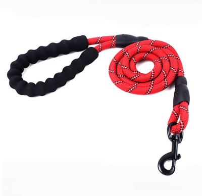 China Amazon Best Seller Automatic Wholesale Strong Reflective Nylon Braided Rope Dog Climbing Leash for sale