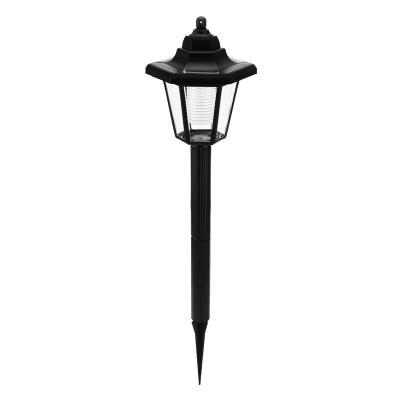 China Outdoor Garden Decorative Lawn Patio Landscape Light Classic Solar Powered Solar Powered Garden Post Light for sale