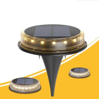 China New Arrivals 17LED Solar Garden Lights Outdoor Solar Ground Light Lights For Lawn Pathway Yard Deck Patio Walkway for sale