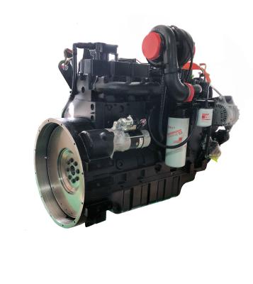 China Water Cooling 9.3L 220HP /2200rpm Cummis 6 Cylinders 6LTAA9.3-C Machinery Water Cooled Engine for sale