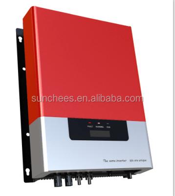 China Good quality solar system 5000W DC to AC grid tie power inverter solar transformerlesss 5kw solar inverter on grid 5000 wp for sale