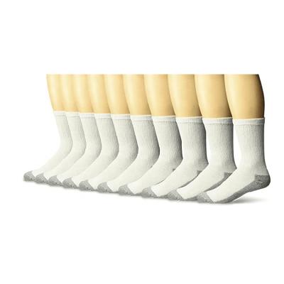 China QUICK DRY Professional Manufacturer Best Men's Cotton Crew Socks Black White Crew Socks for sale