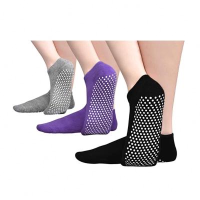 China Professional Manufacturer Anti Slip Women Anti Slip Socks Low Cut Anti Slip Socks for sale